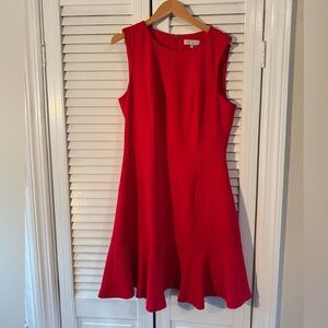 1. State Bold Red Dress